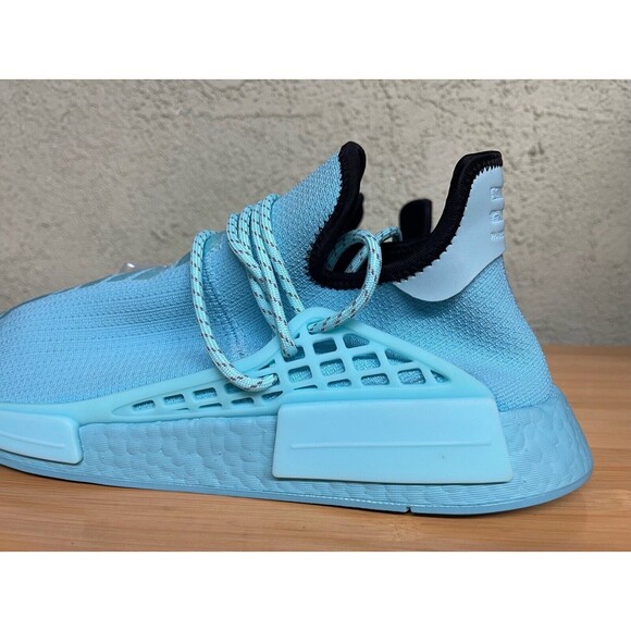 NEW Adidas NMD Human‎ Race x Pharrell Williams Clear Aqua Size 14 OG ALL